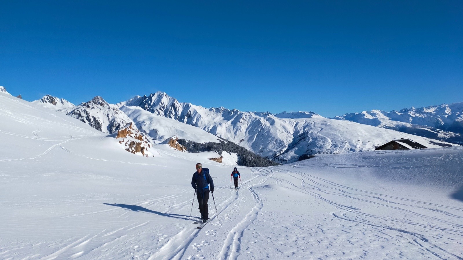  Derniers chalets de Pra Spa en montant 