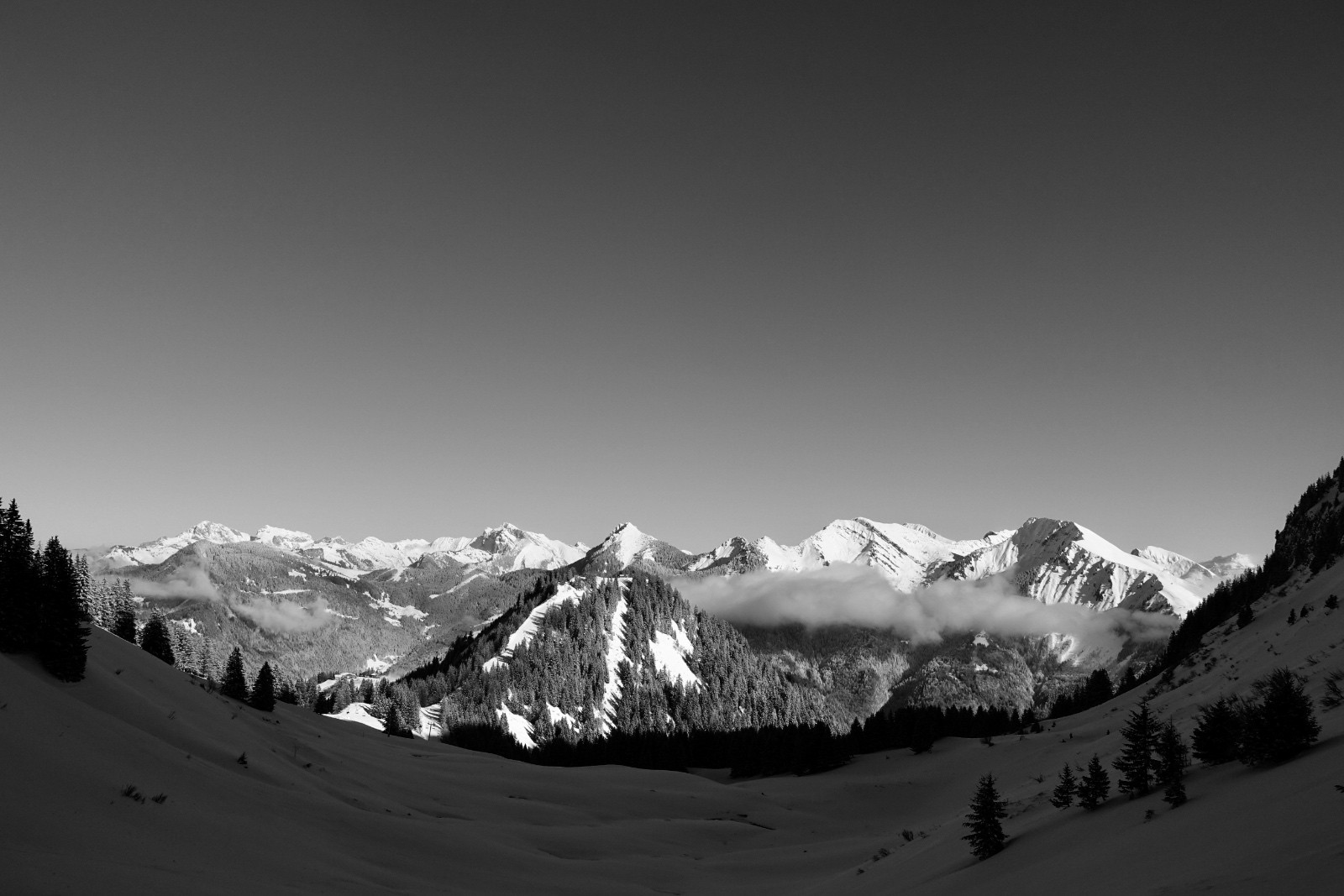Dent d'Oche, Cornettes de Bise, Mont de Grange, et plein d'autres du Chablais