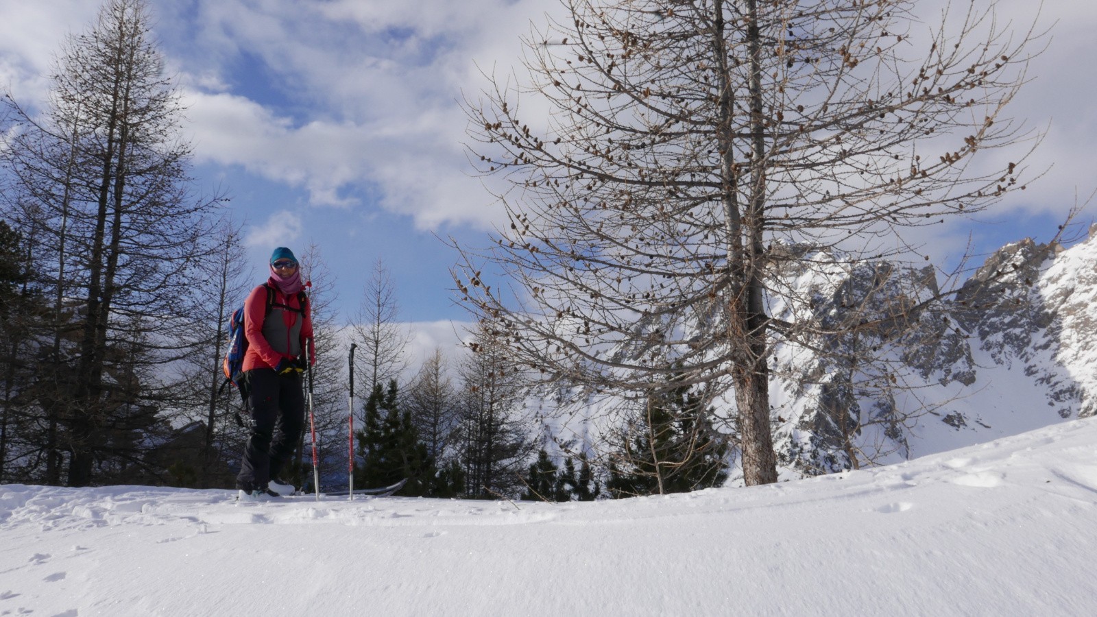 Sur la crête de Balari.