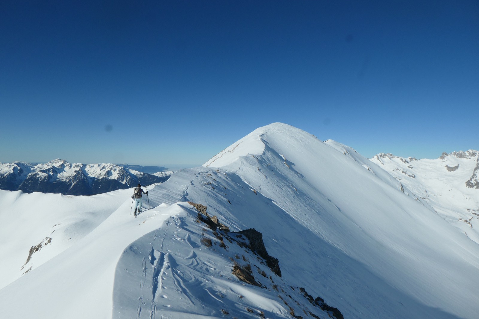 Sur la crête