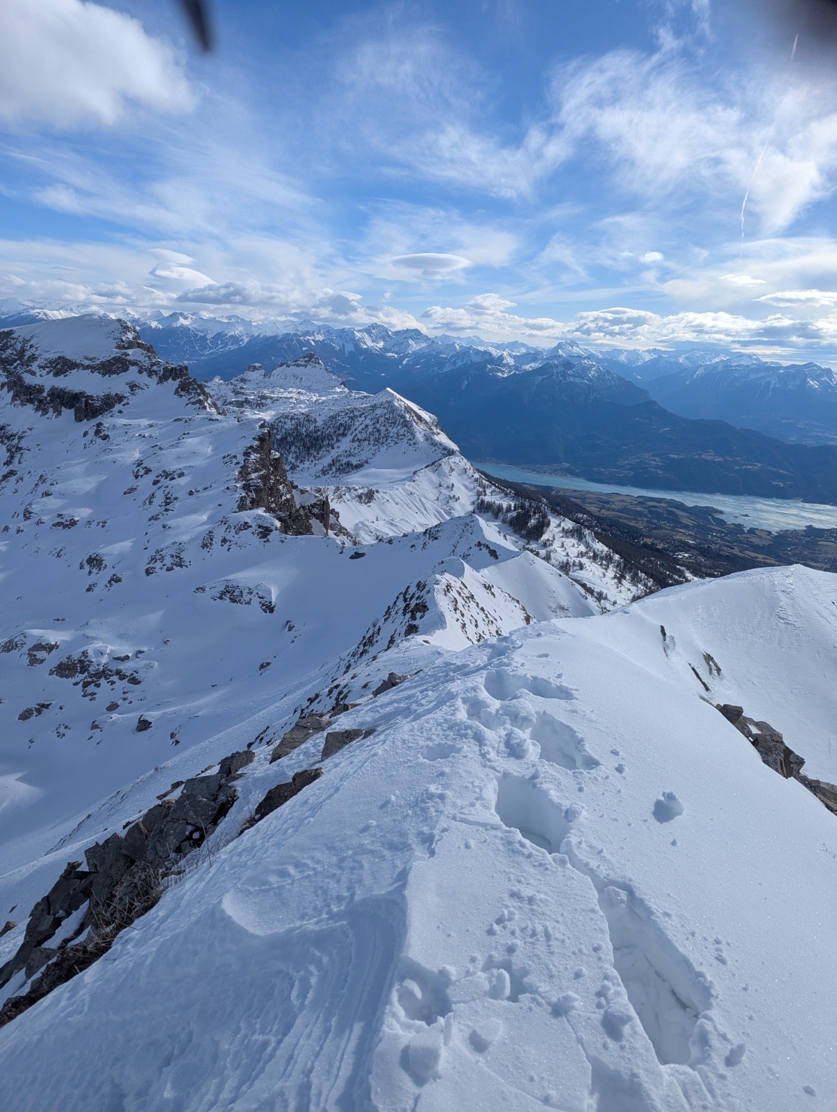  Sur la crête direction les parias