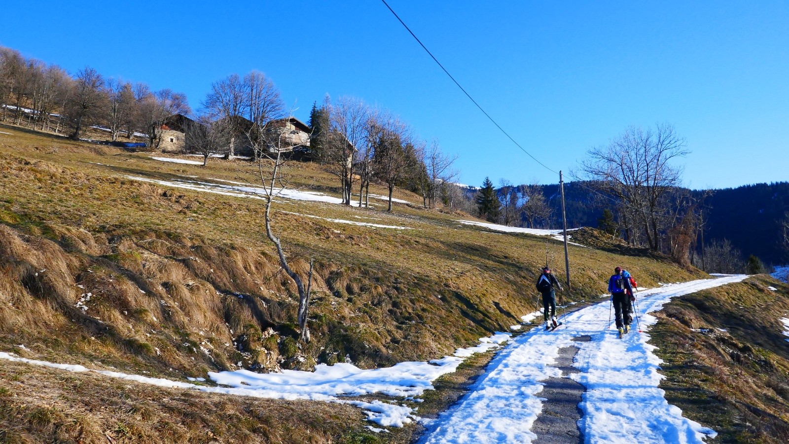 &nbsp;On chausse quand même...