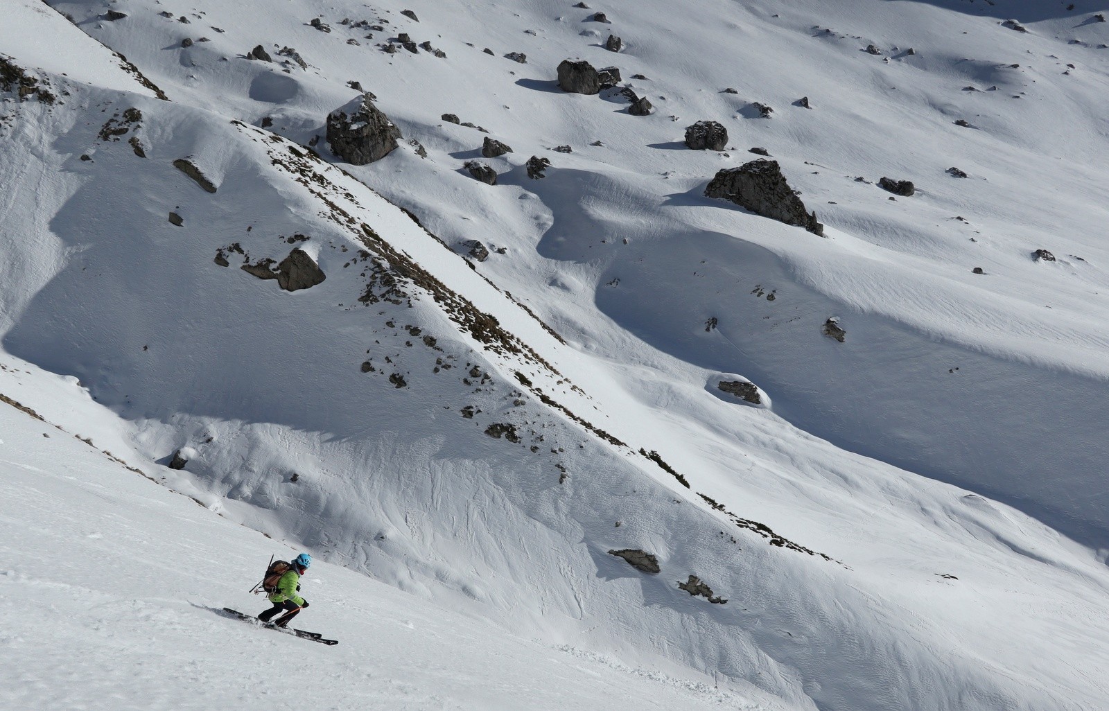 Col des Vautes, versant Sud