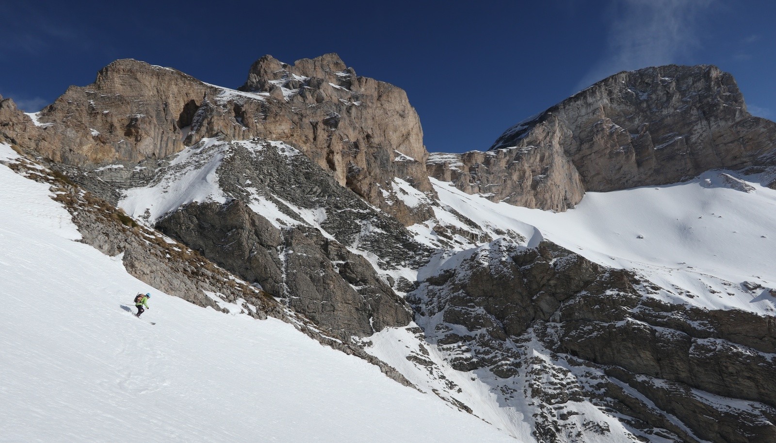 Col des Vautes, versant Sud