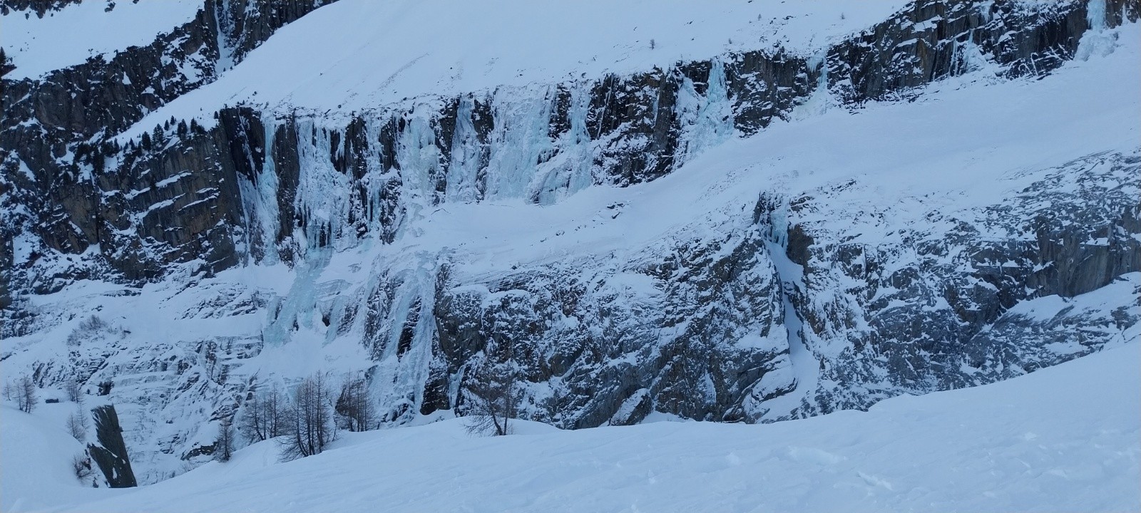 belles cascade de glace  