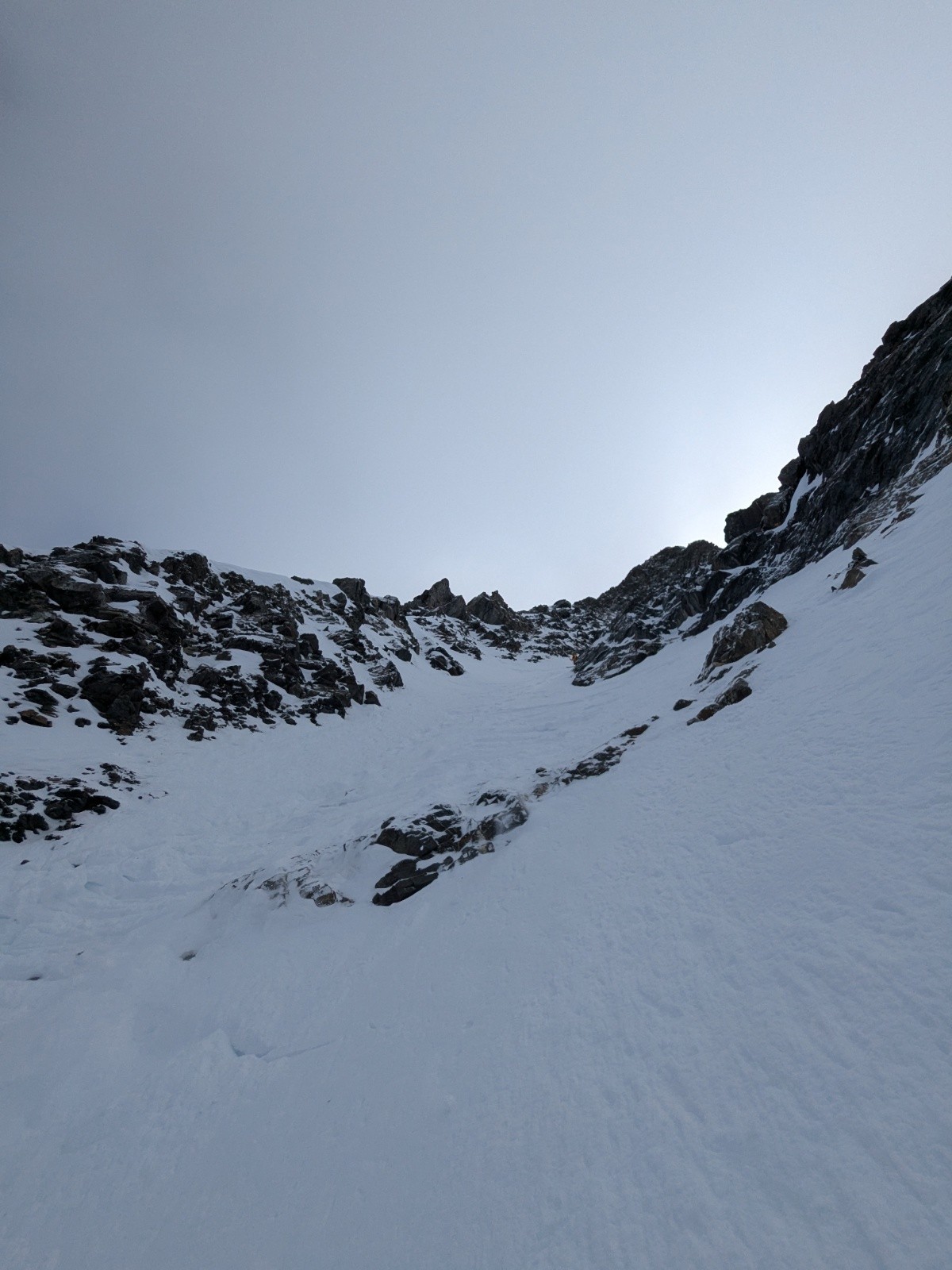 Passage rocheux délicat 