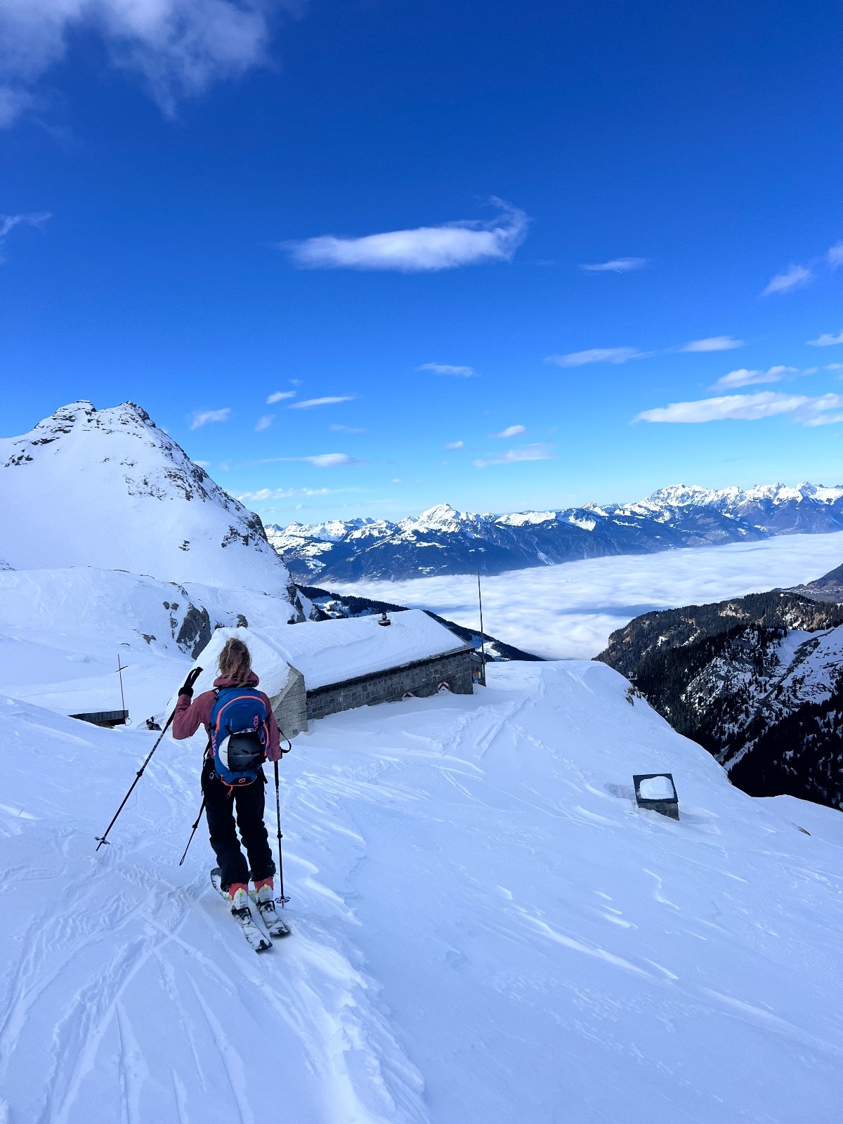 La cabane du Plan Névé