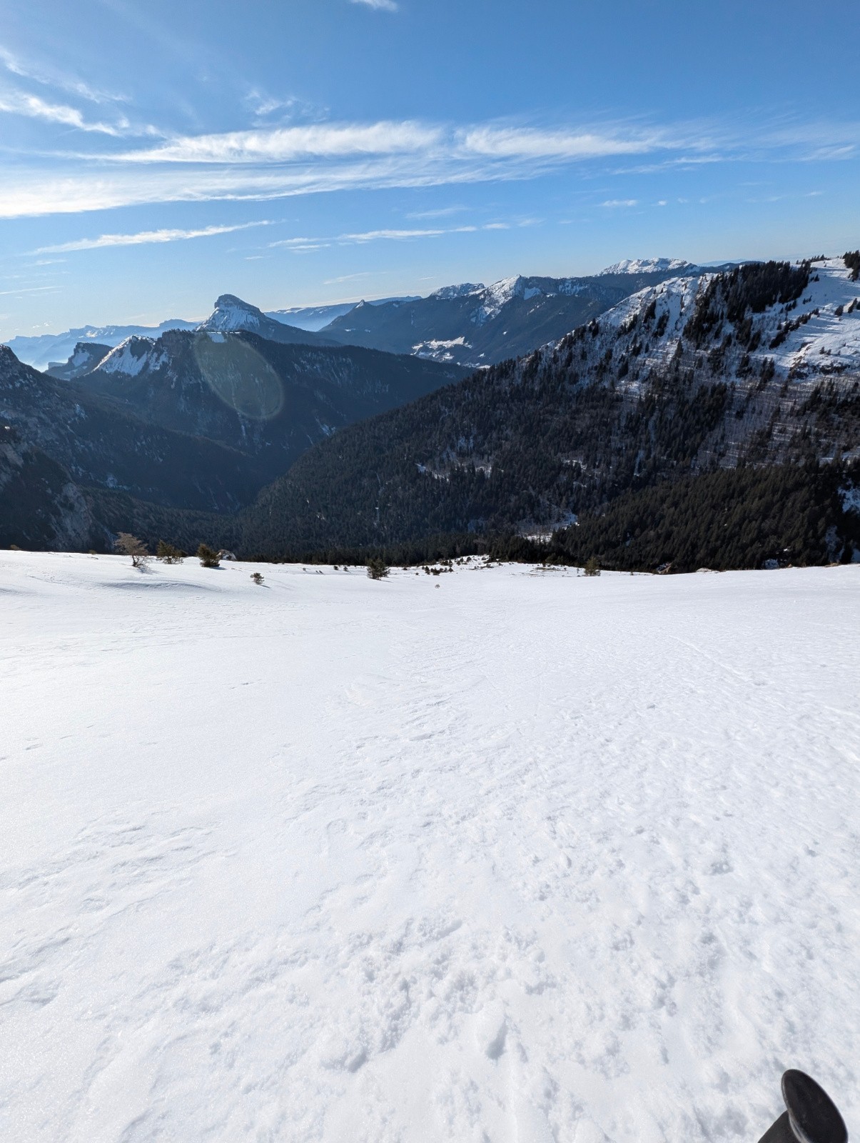 Belle descente 