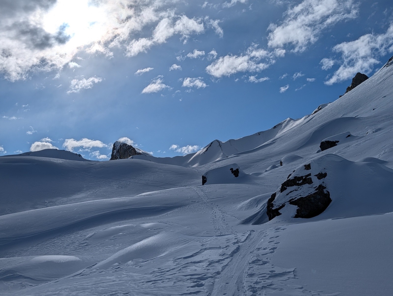Solitude dans la combe des Fours