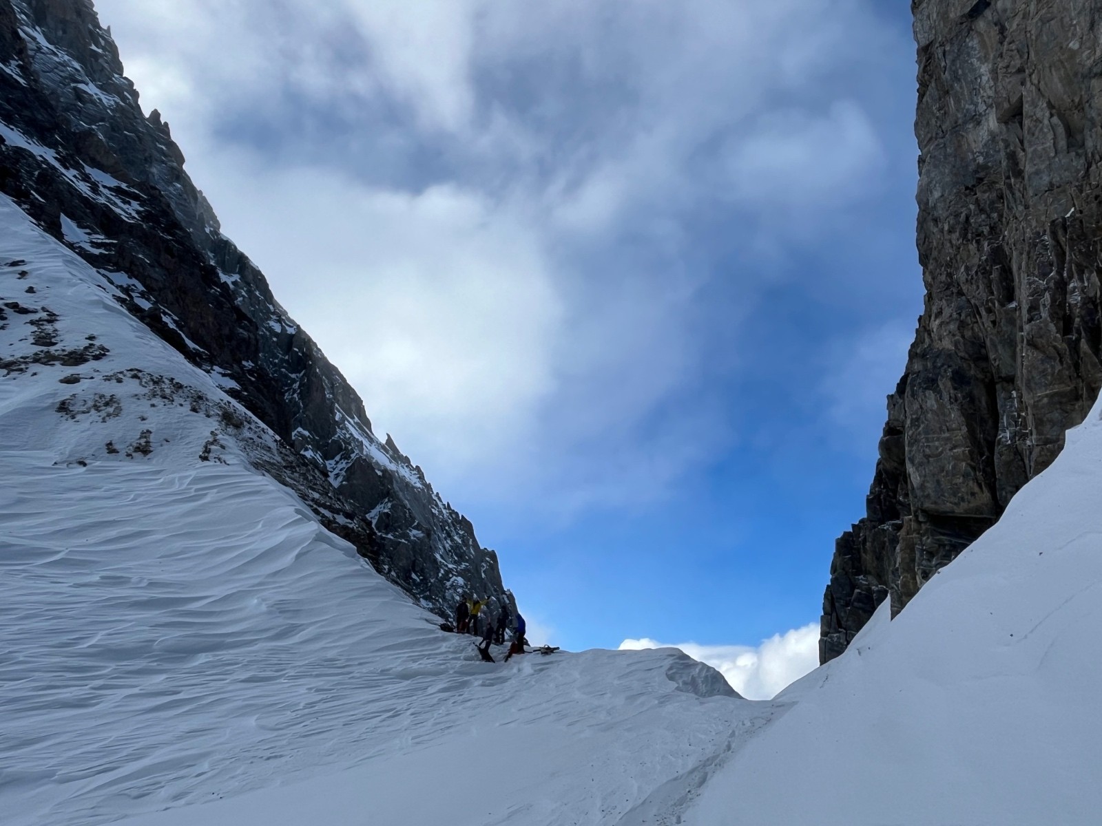 J3: pause dégagée au col de la Grande Casse 