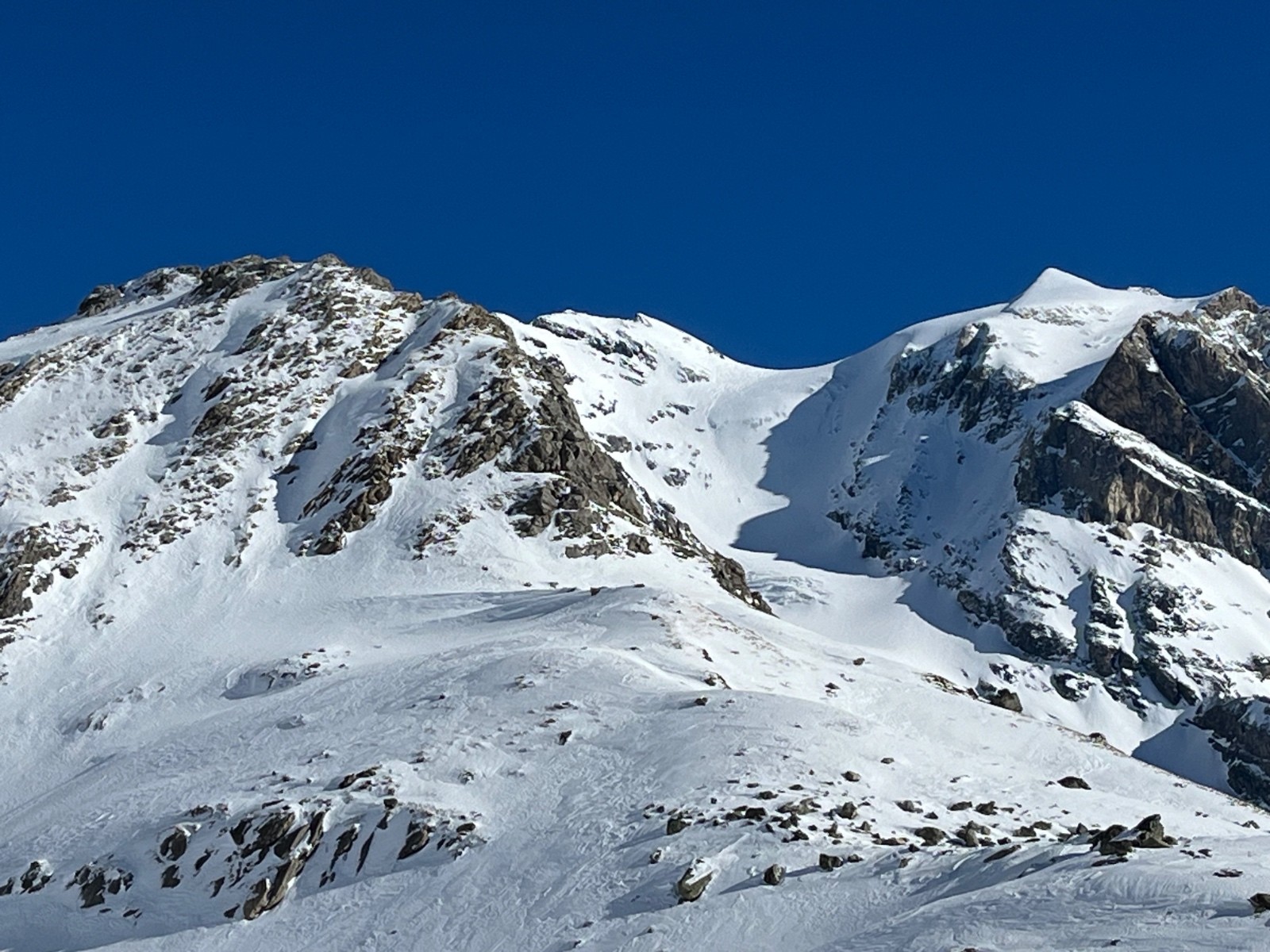 J1:Grande Casse, neige dure 