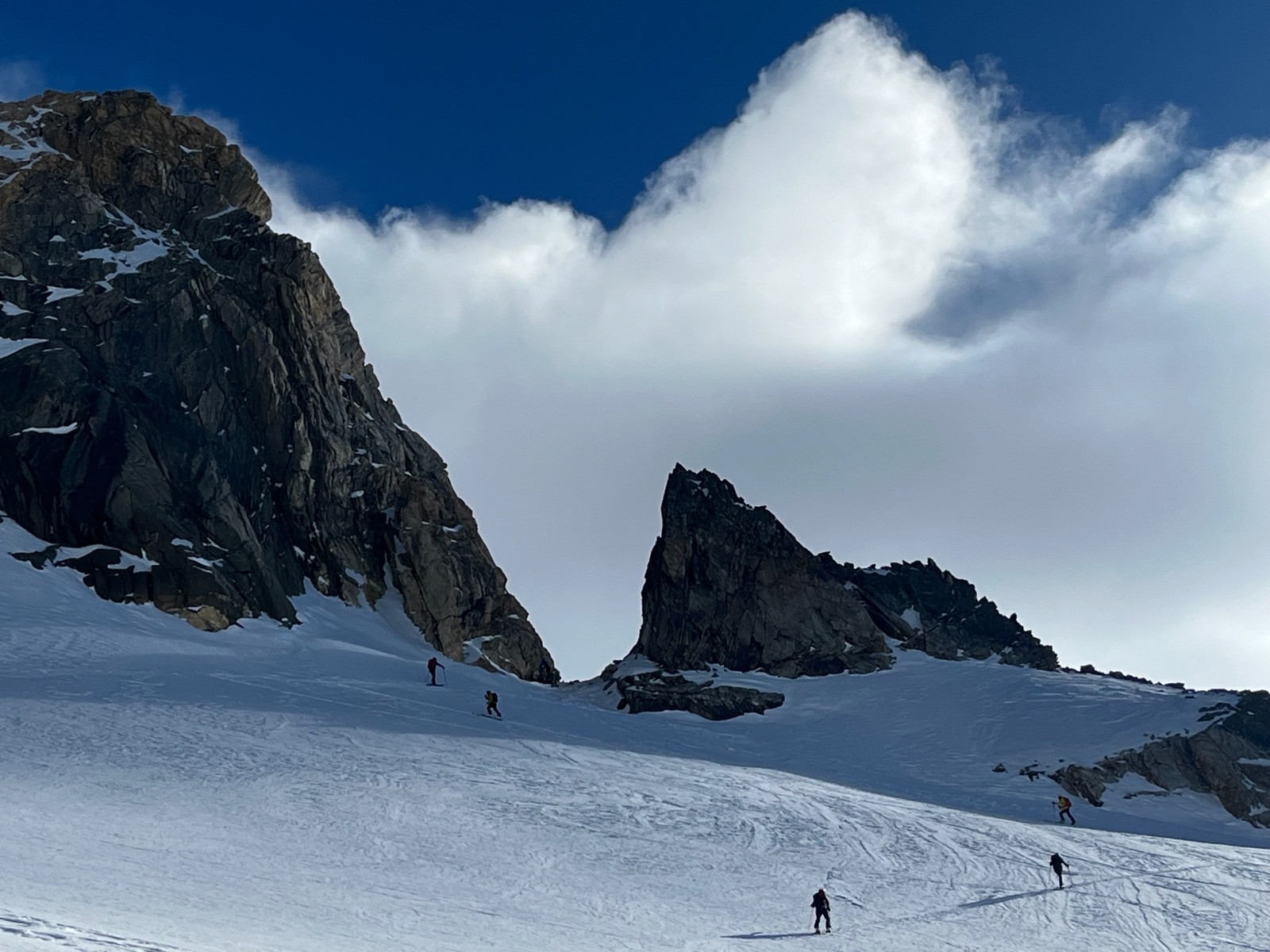 J2: Arrivée à la fenêtre de la Glière 