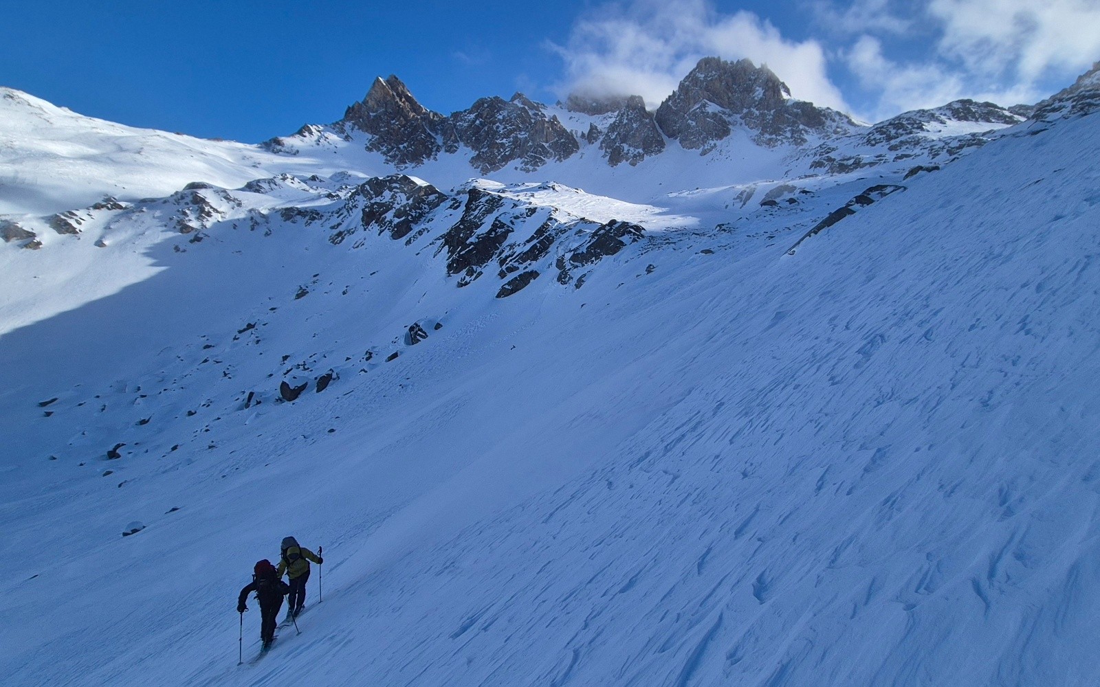  Montée vers le col de Valmeinier