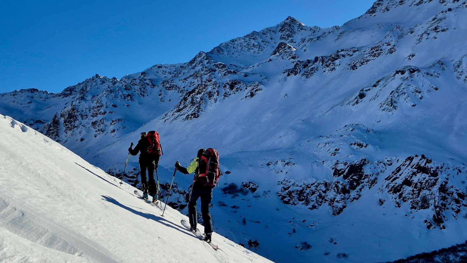  Au dessus des gorges en allant vers le refuge