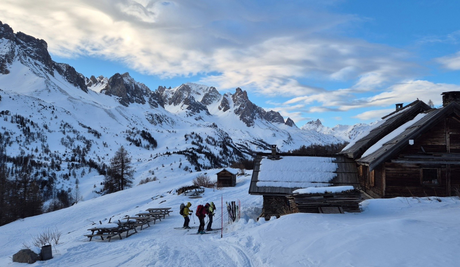  Arrivée au refuge du Ricou