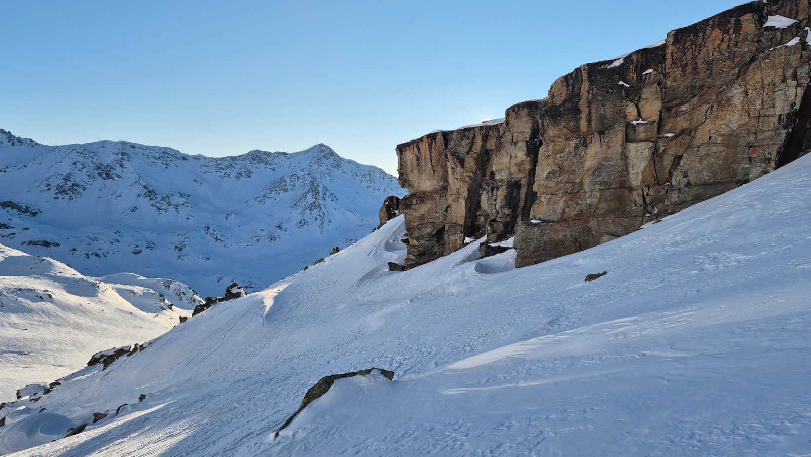  Montée vers Roche Noire au couchant