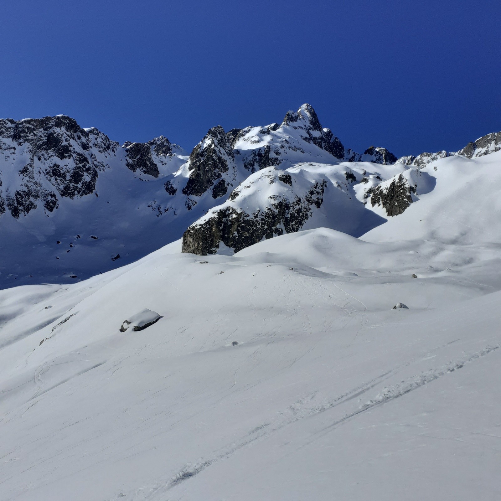 Vers le col du Tepey