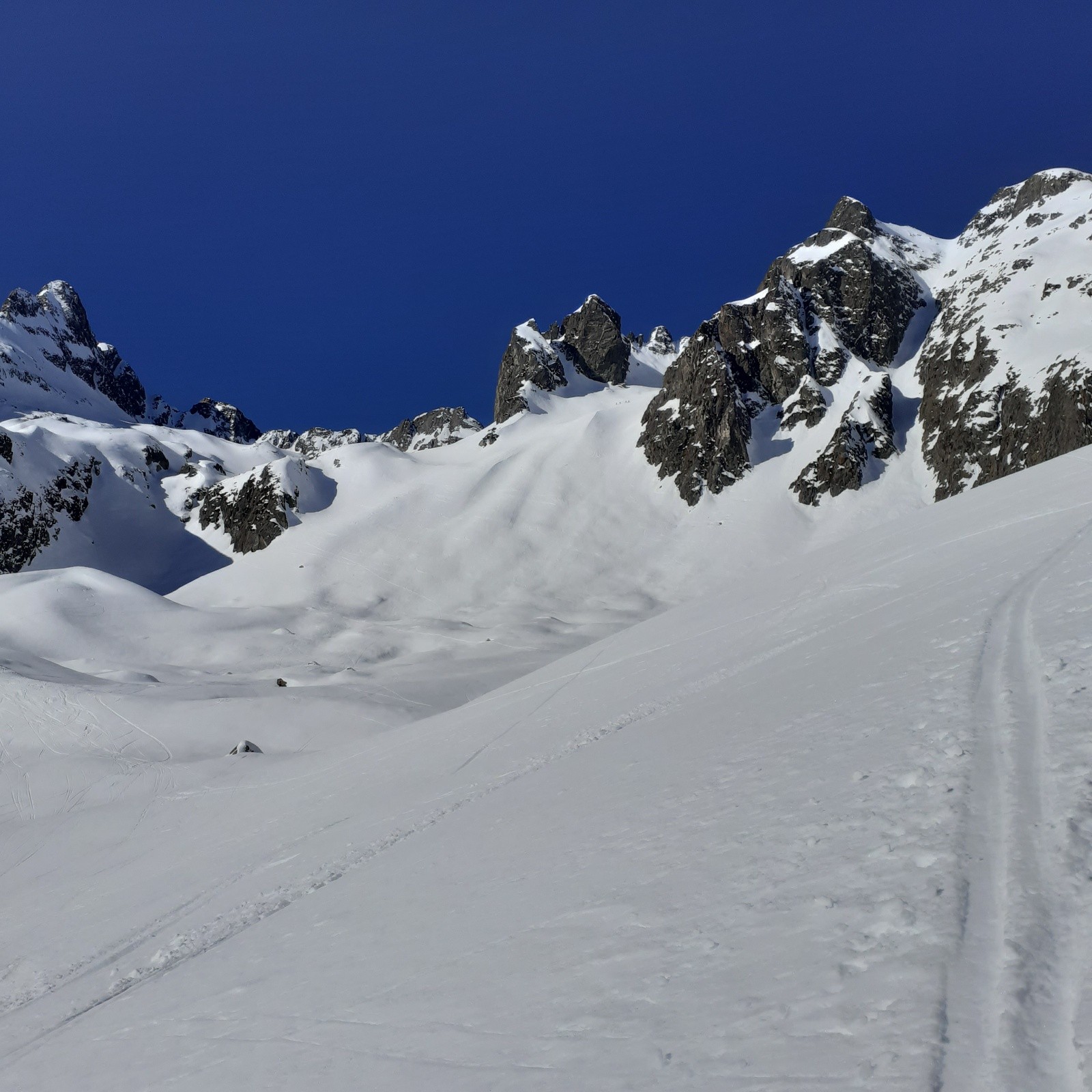 Vers la Selle du Puys Gris