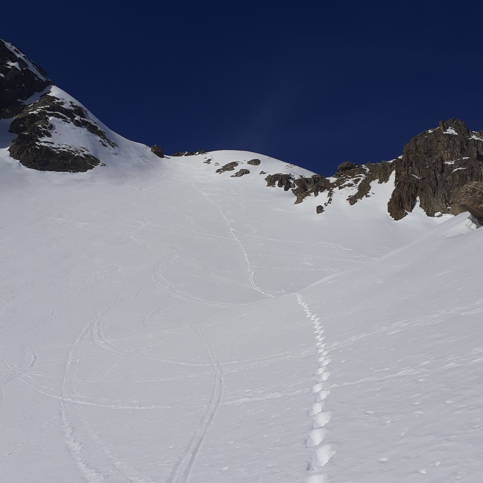 Dernière montée à pieds