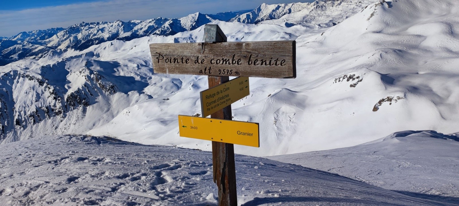  Pointe de Combe Bénite