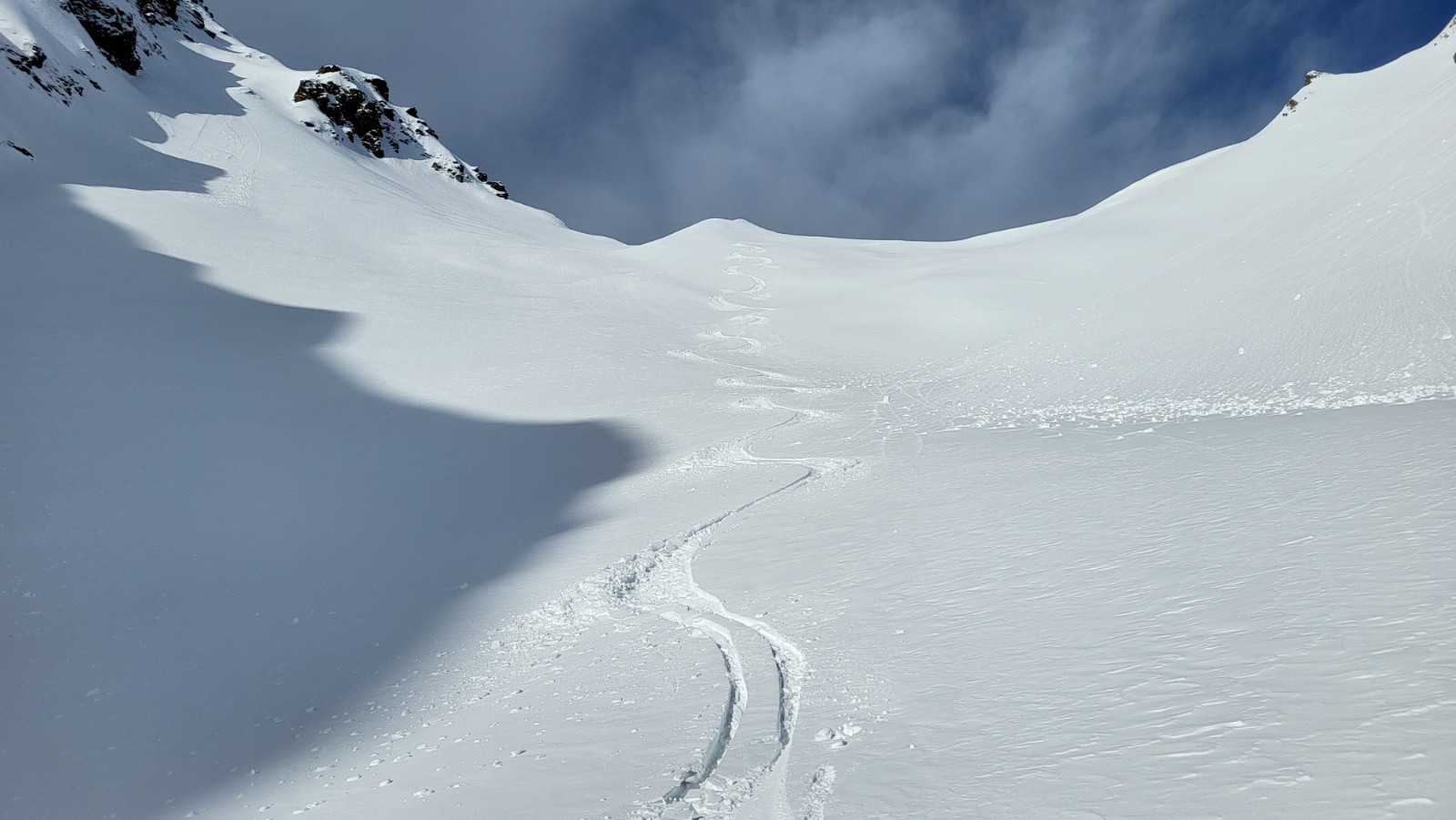 Je descends en contournant la Pointe