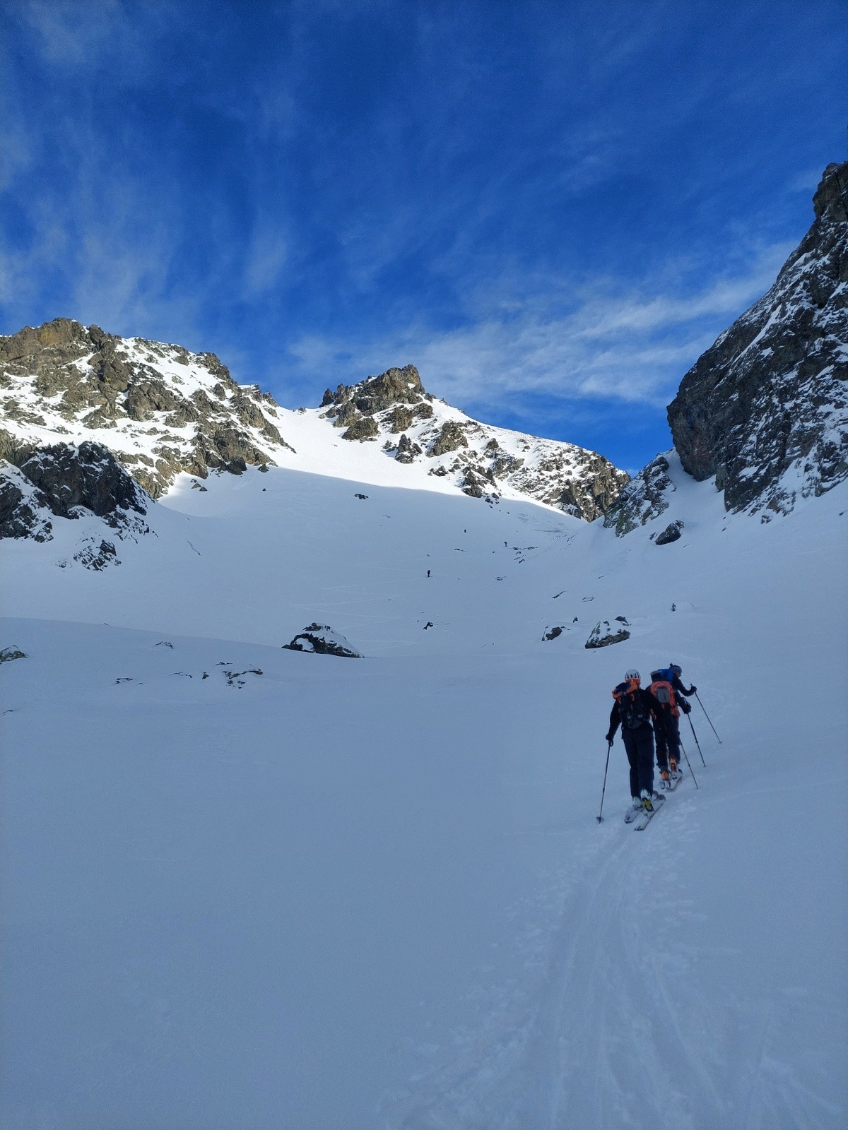 Sous le col de la petite vaudaine