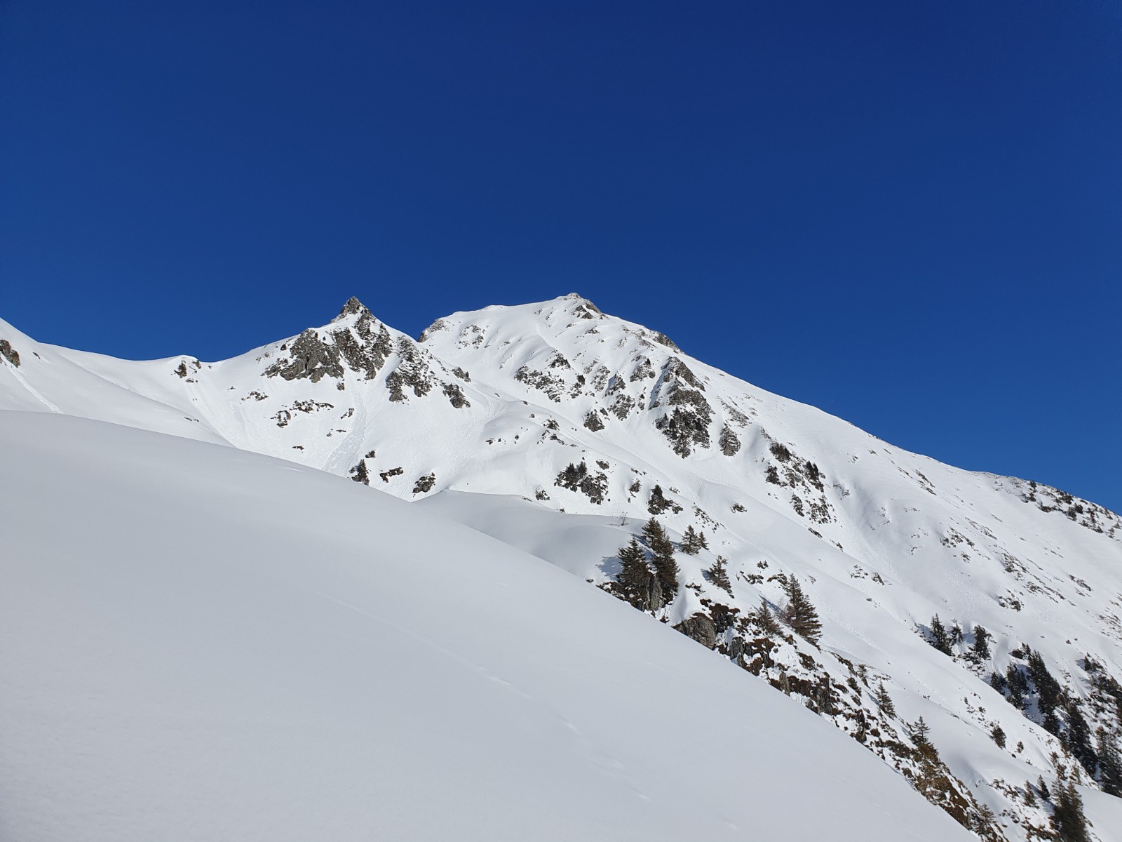 Objectif en vue : enneigement pas fou mais bien suffisant