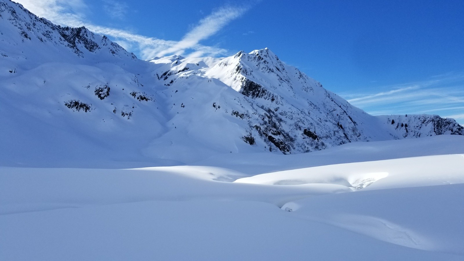 Aux chalets de Chizeraz, vue vers Comborsier