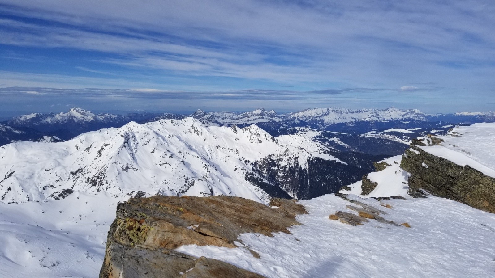 Coup d'oeil sur les Aravis