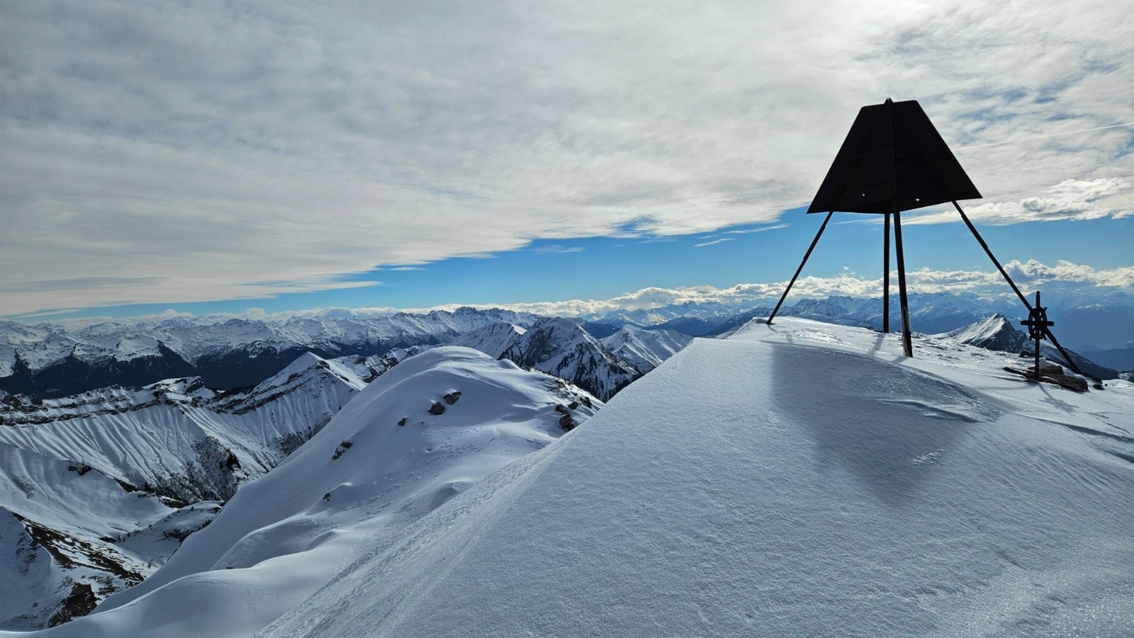 Sommet du Trélod, 2181 m.&nbsp;