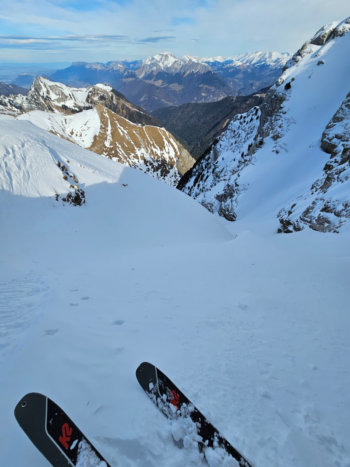 Entrée du couloir nord.&nbsp;