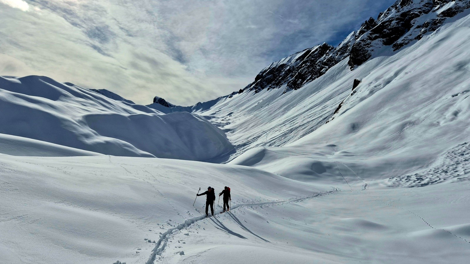La Combe des Fours derriere nous. Un endroit a part.&nbsp;