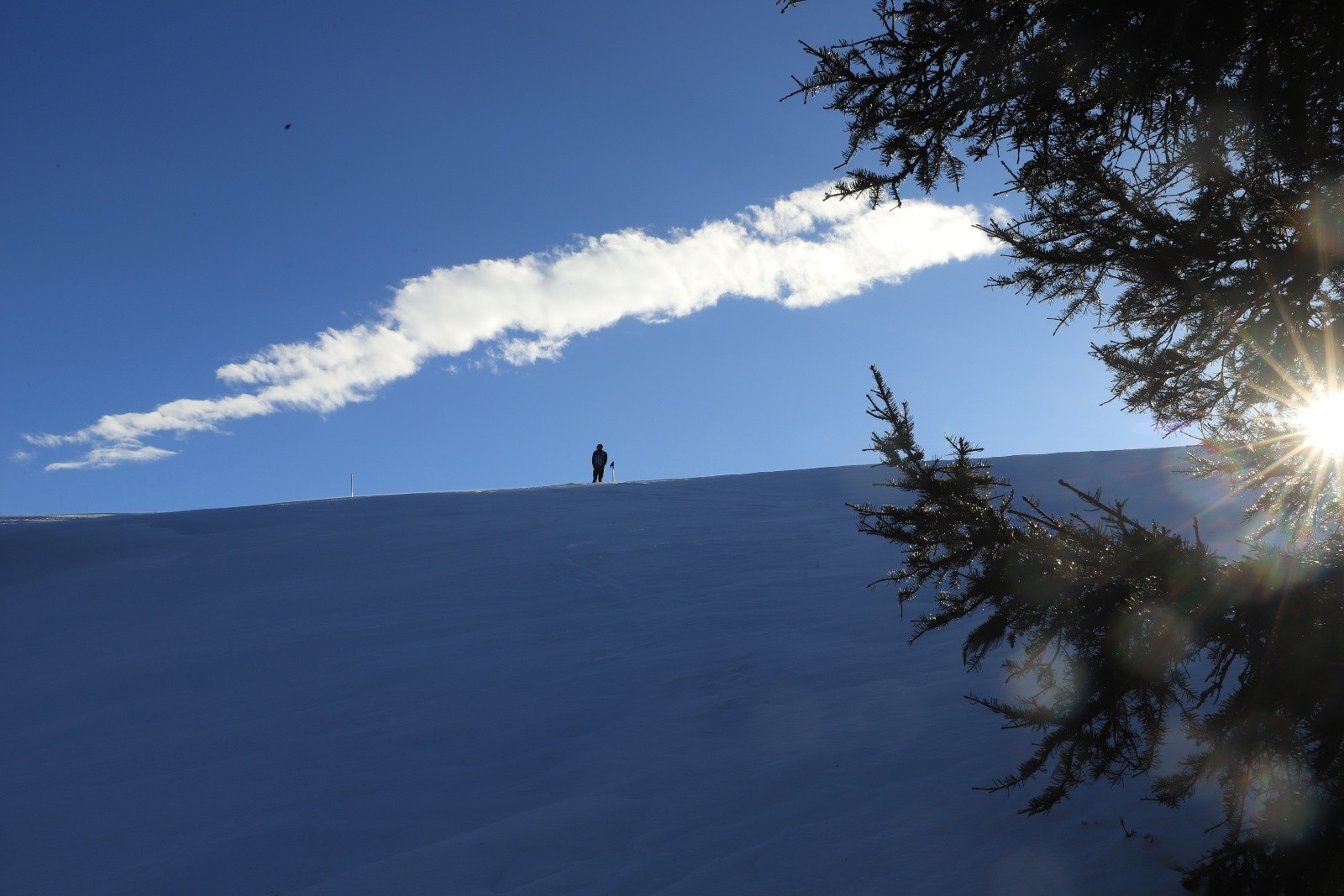 Aurélien sur la crête