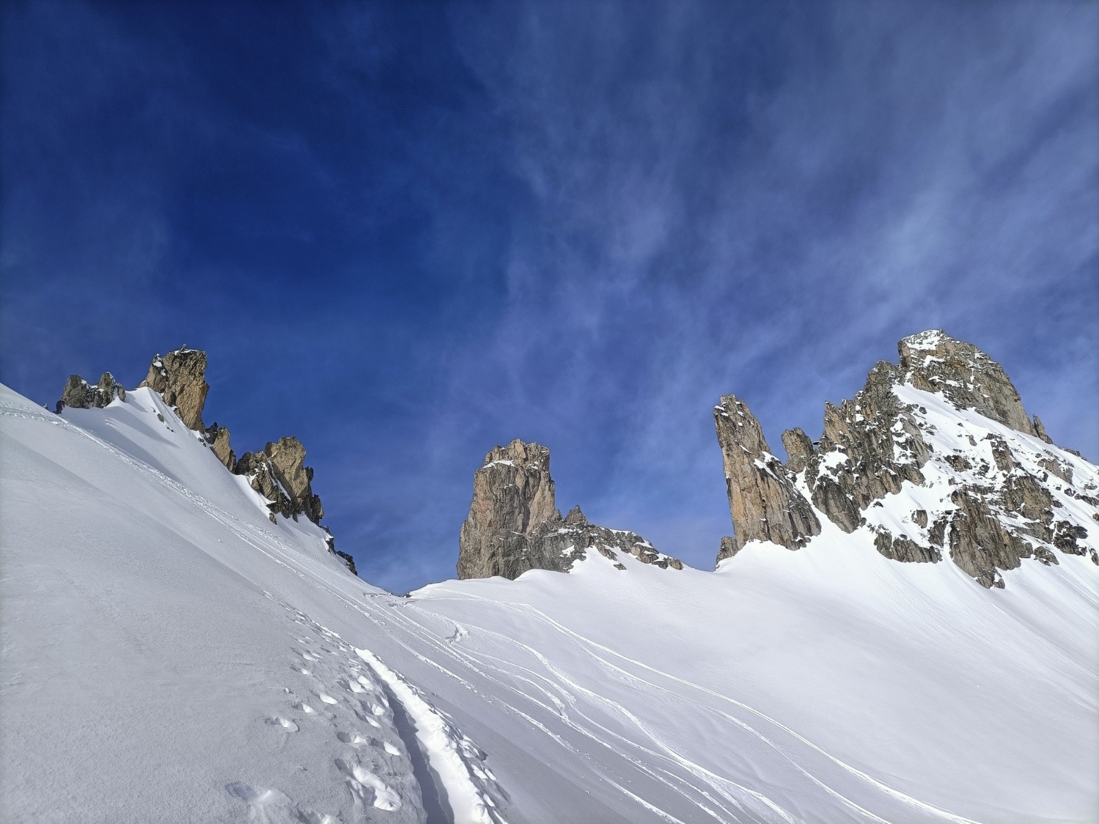 Un peu au dessus du col de la Valette&nbsp;