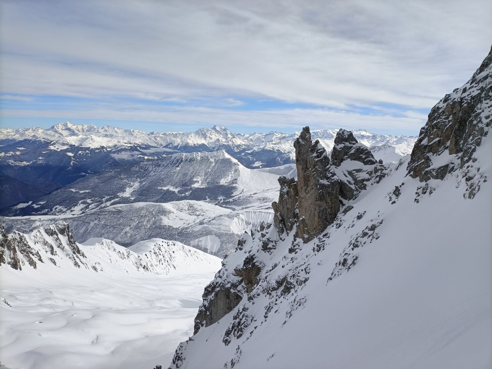 &nbsp;Mont Pourri et Grande Casse au loin