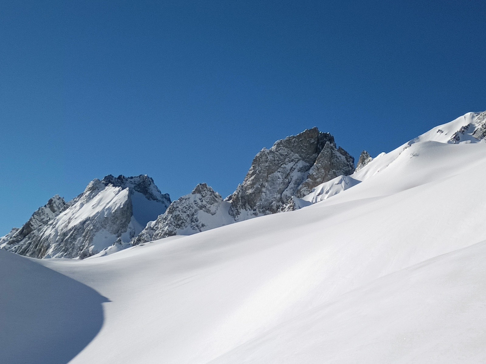Grand Pic de la Lauziere à gauche