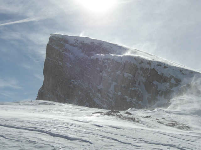 Grand Veymond : Sortie sur le plateau après la combe
