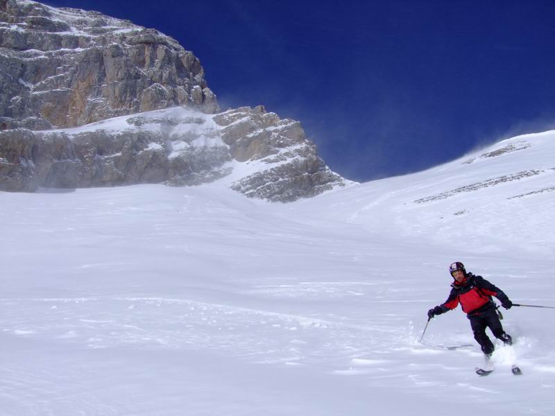 col du rasoir : descente SNCF, dans des rails !!