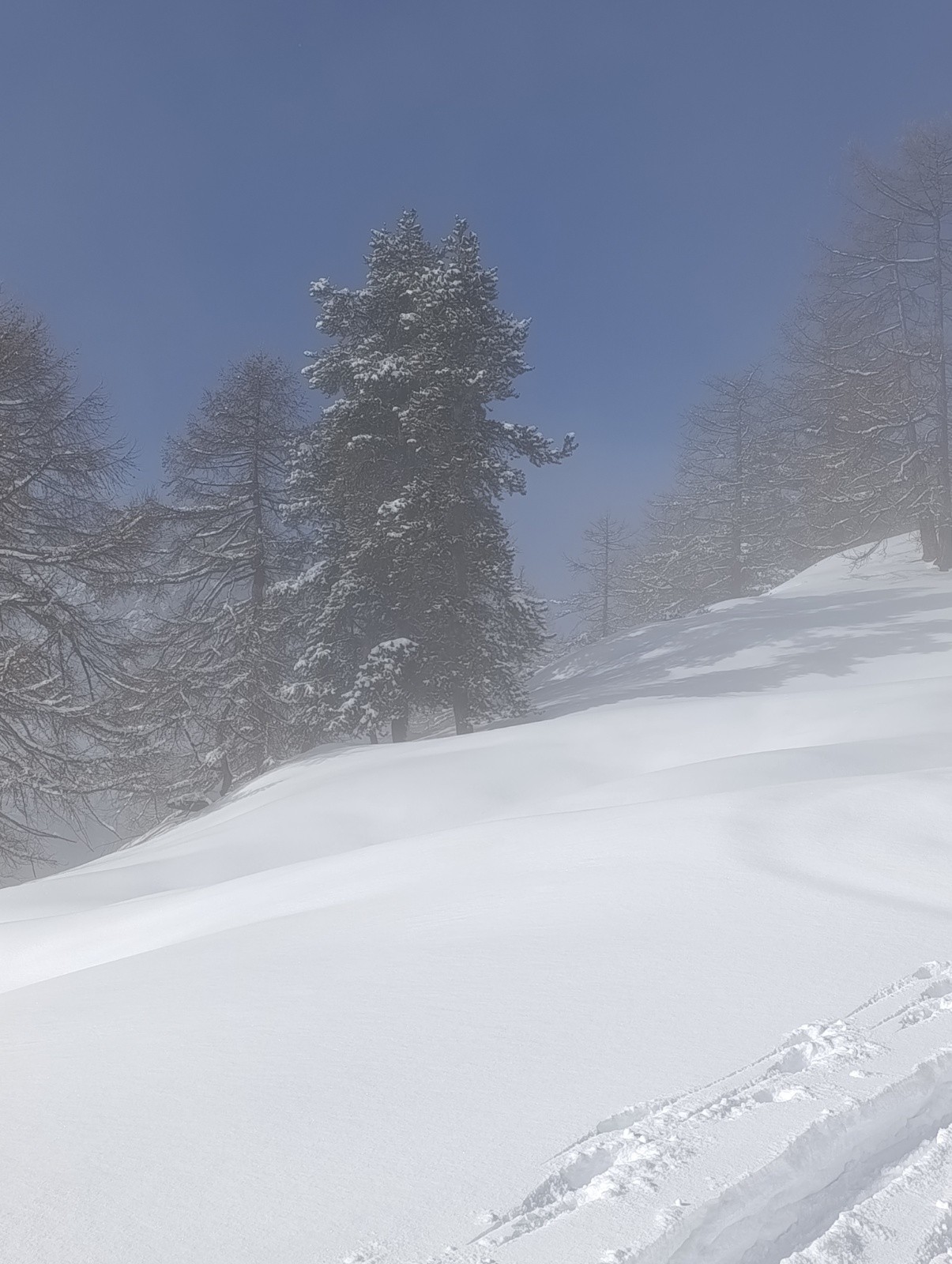 Au dessus du hameau du Granon 