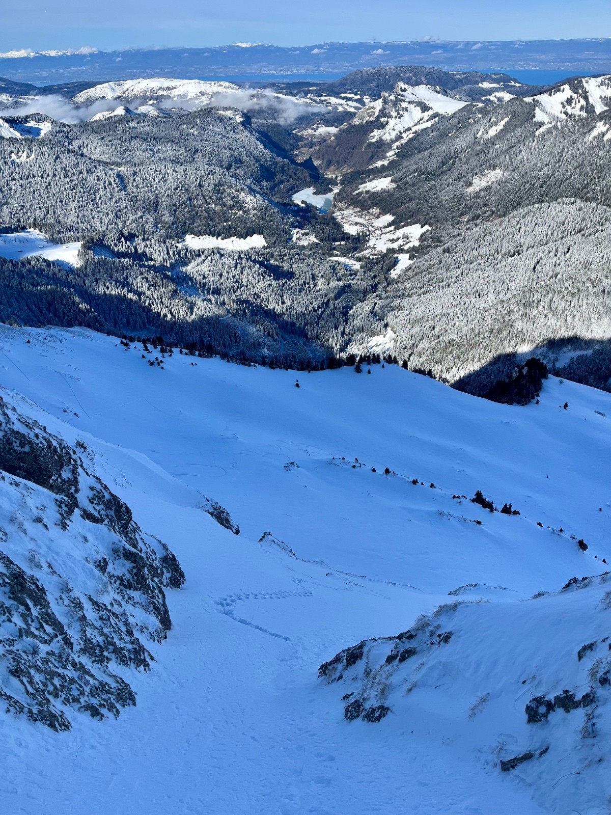 &nbsp;depuis le milieu de la face