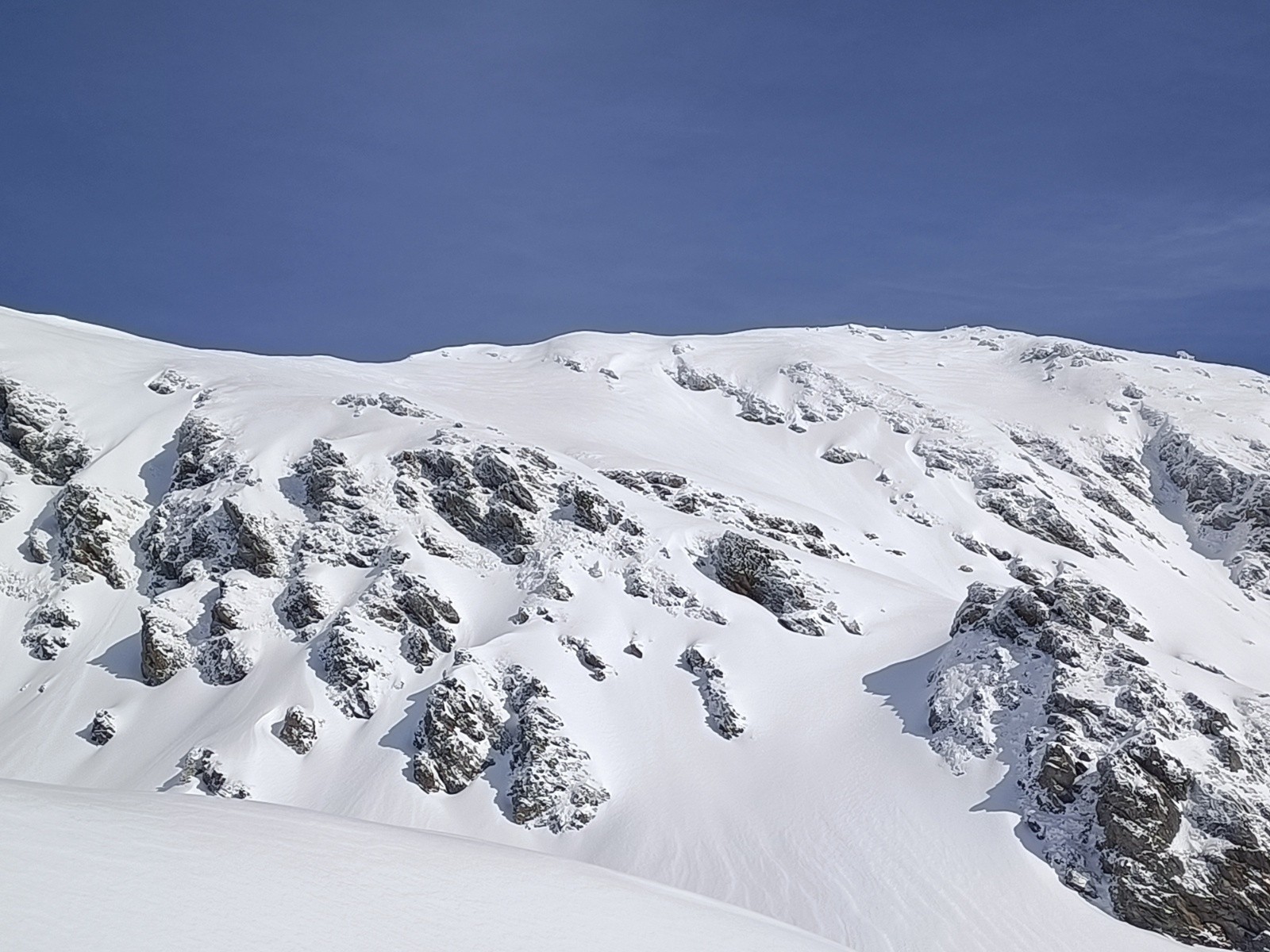 La rampe finale à tracer