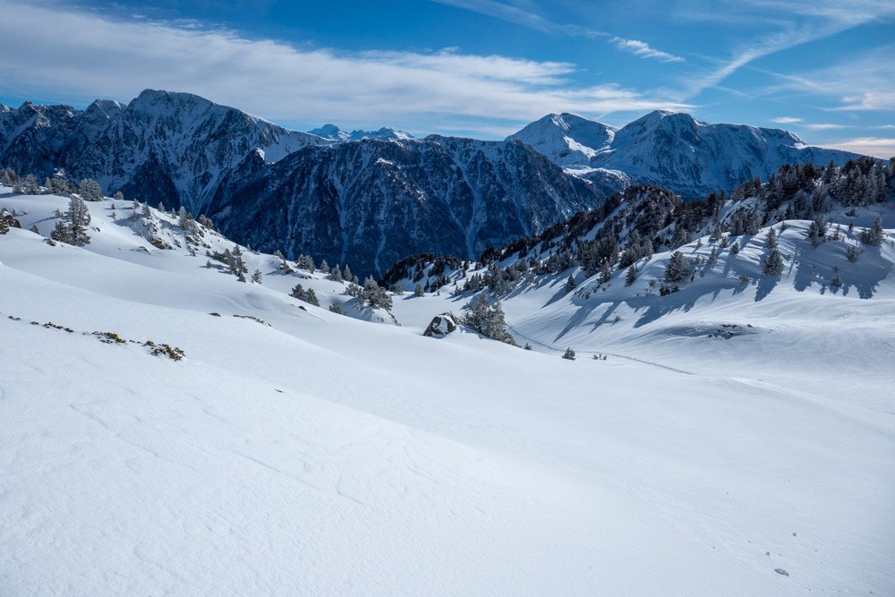 en remontant sous la Perche