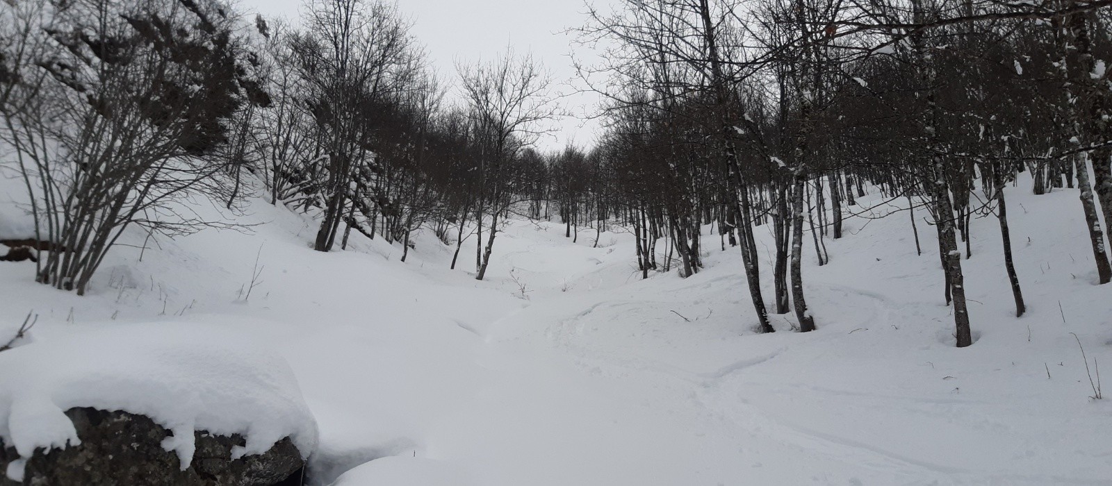 Le talweg : excellent ski pour finir !