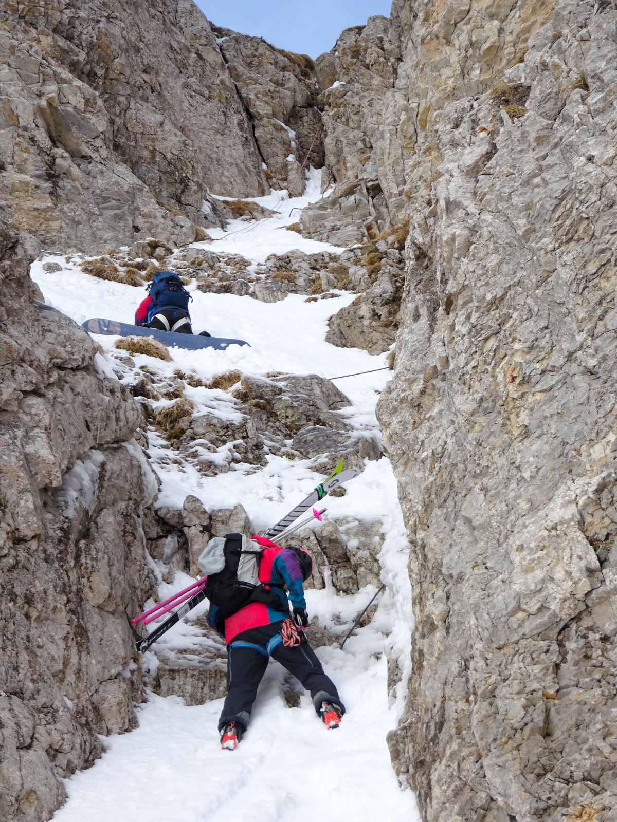 Saut ou desescalade ici