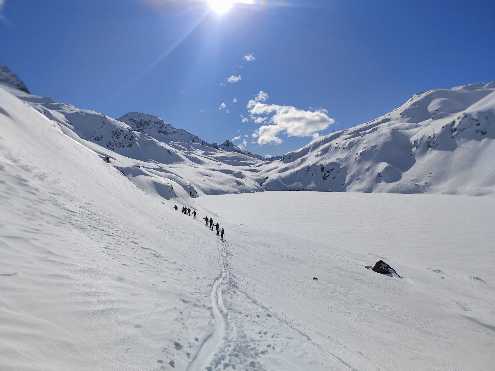 Passage au lac de Cottepens 