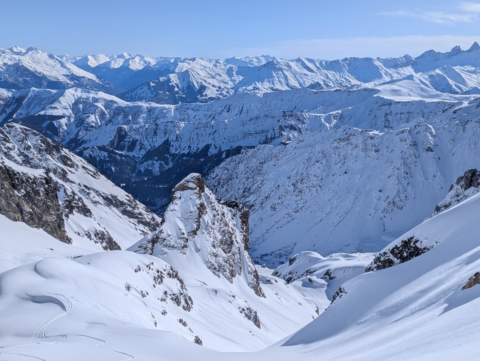 Retour vers la combe du tepey