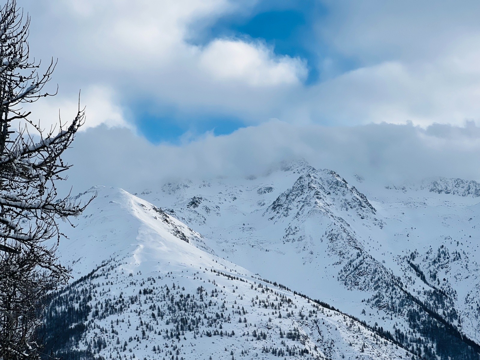 Isola2000 encore sous l'effet du retour d'est
