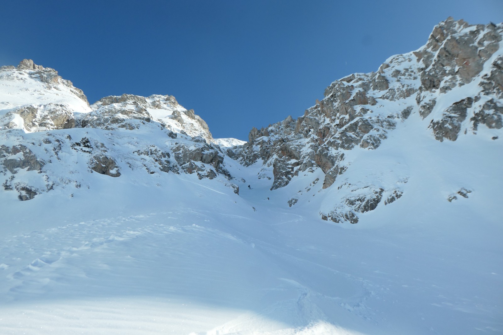 Sortie du premier couloir 