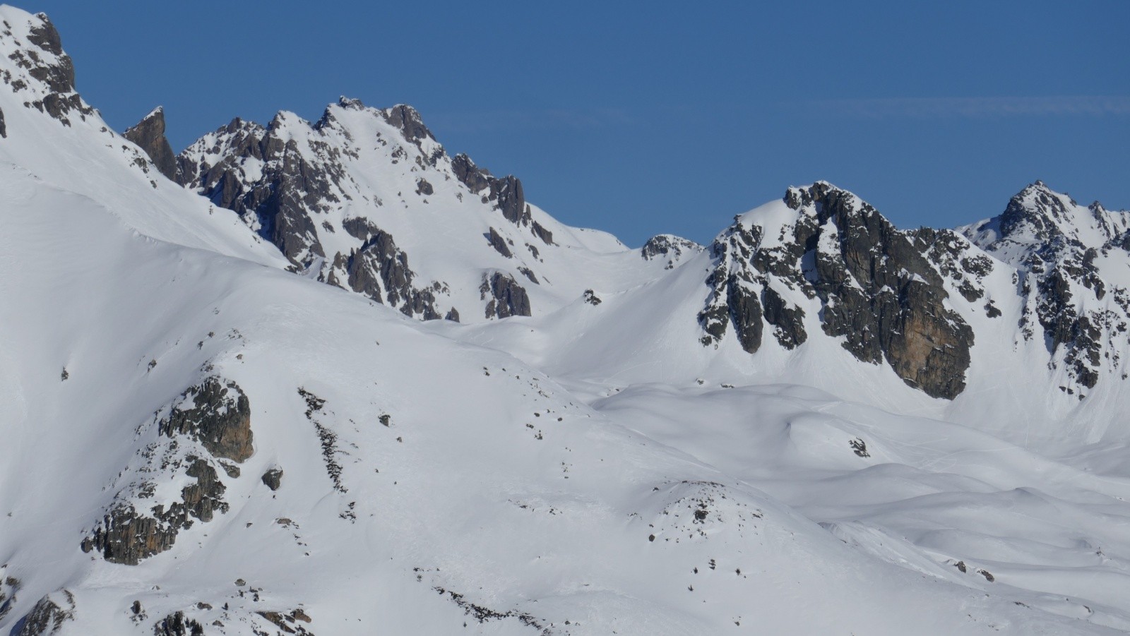 Aiguille du Grand Fond tracee