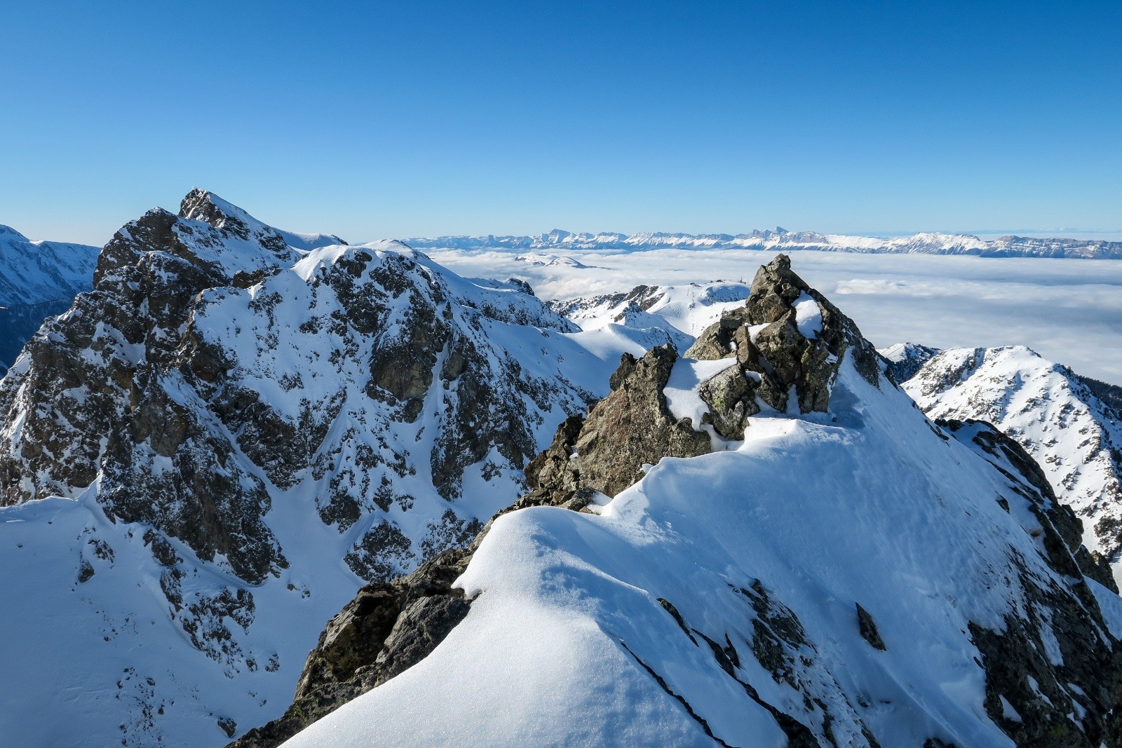  Au sommet de la pointe 2491 de Jasse Bralard